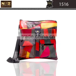 Designer Hand Bag Cum Travel Bag With Heavy Space. Genuine Leather thumbnail-1