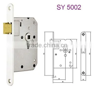 5002 Hot Sale Latch Lock Security Lock for Wooden Door Door Handle Lock thumbnail-1