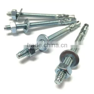 Carbon Steel Wedge Anchor Blue White Zinc thumbnail-5