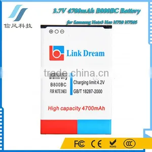 3.7V 4700mAh B800BC Battery for Samsung Note3 Neo N750 N7505 Battery thumbnail-1