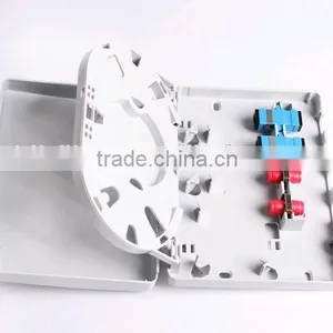 Plastic 4cores Indoor FTTH Fiber Optic Terminal Box OTB-C04,Ftth Mini Fiber Optic Terminal Box thumbnail-5