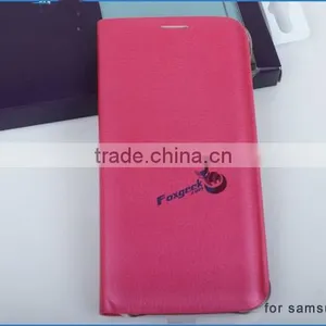 Leather Case Factory Directly Selling Two Mobile Phones Leather Case for Samsung in With Cheap Price thumbnail-3