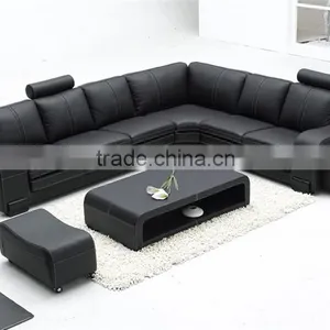 Leather 1+2+3 Sofa Set thumbnail-1