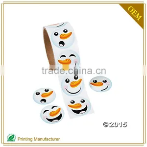 Custom Self Adhesive Sticker Paper Printing Roll Label Made In China thumbnail-5