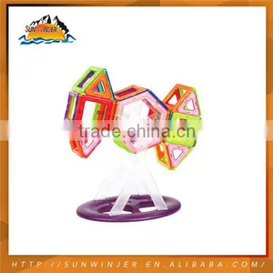 Hot Sell 168pcs Magnetic Blocks Toys Cheap Plastic Toy Cars thumbnail-2