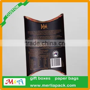 Cute Anti-Scratch Dried Fruits Pillow Kraft Box Wedding Party Favor Gift Candy Boxes thumbnail-3