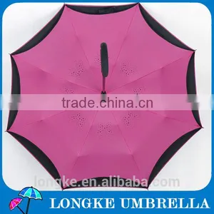 Double Layer Butterfly Style Convenient Inverted Umbrella thumbnail-2