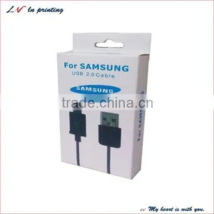 Hot Sale Paper Packaging Box for Cellphone Accessories Made in Shanghai thumbnail-1