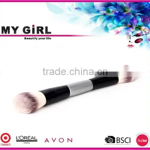 MY GIRL Cheapest Price Double End Side Synthetic Hair Makeup Brush Set Eyebrow Brush Blusher Eyelash Brush thumbnail-2