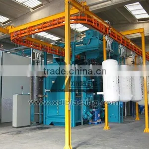 CE Approval SXQ58 Series Piled And Released Type Shot Blasting Machine thumbnail-1