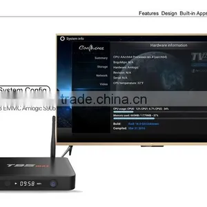 T95max Amlogic S905 Kodi16.1 2GB 32GB 4K Metal Casing Smart tv Box thumbnail-5