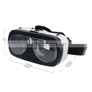 2016 HTOMT 3D VR BOX 2.0 Case Google Cardboard Virtual Reality Headset 3D VR Glasses for 3.5 - 6.0 IOS Android Smartphones thumbnail-5