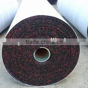 Fitness Center Gym Flooring Rubber Sheet Roll thumbnail-3