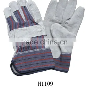 10" AB Cowgrain Leather Working Glove thumbnail-1