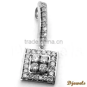 Diamond Gold Pendants, Diamond Pendants, Diamond Jewelry thumbnail-3