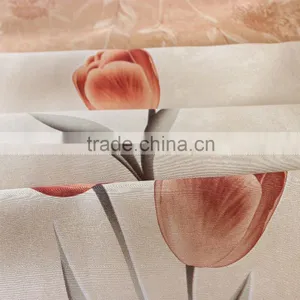 Zhejiang Blackout Curtain With Printing Flower ,yiwu Market Fabric thumbnail-2