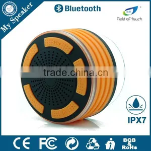 My Speaker F013 Black/orange LED Shower Speaker Waterproof IP67 thumbnail-4