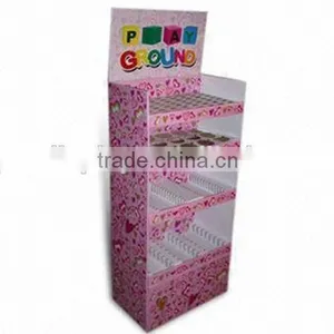 Recycled Material Cardboard Display, Pop up Display Stand, Corrugated Paper Display Rack thumbnail-1