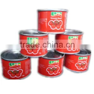 China Canned Double Concentrated Tomato Paste 4500g 198g Manufacturer thumbnail-1