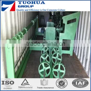 Double Wires Fully Automatic Chain Link Fence Machine Mesh Size 120x120mm thumbnail-1