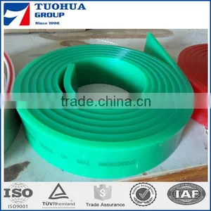 Green Silk Screen Polyurethane Squeegee,CD DVD Squeegee,PU Squeegee Rubber Squeegee thumbnail-1