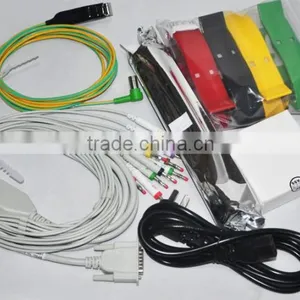 12 Lead 12 Channel 8 Inch Digital Electrocardiograph ECG Machine EKG 1200G 300 Cases With ECG Software thumbnail-2