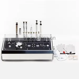 Multifunction Beauty Machine: (Scrubber + Dermabrasion + Needle-free Mesotherapy + Microcurrent Therapy) - Alvi Prague F-4 thumbnail-2