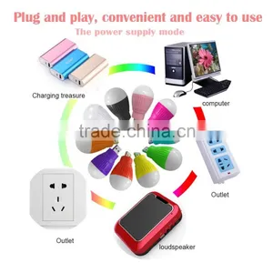 New Product USB Lamp Outdoor Night USB Wireless Computer USB Light Bulb LED Emergency Bulb Light Bulb thumbnail-1