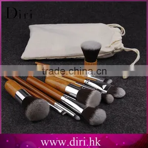 Best Price 15pcs Bamboo Handle Personalized Private Makeup Brush Set thumbnail-6