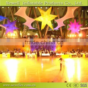 Hot Selling Giant Inflatable Star With Good Quality For Hotel Decoration thumbnail-2