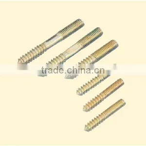 High Quality Steel Hexagon Machine Screw Flat Head Srew Double Gears Screw thumbnail-3