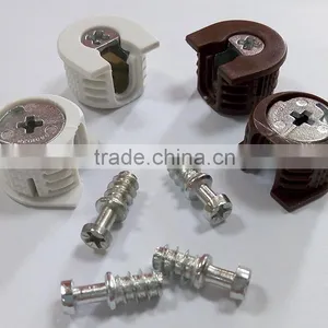 Furniture Hardware Plastic Screw Shelf Support thumbnail-2