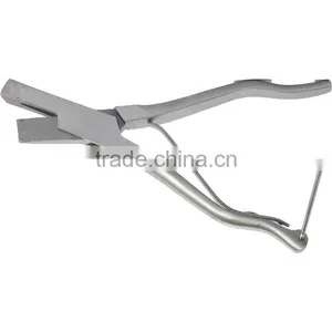 Veterinary Instrument Ear Marking Pliers U/V Cut Stainless Steel Pig Ear Notcher Plier thumbnail-2