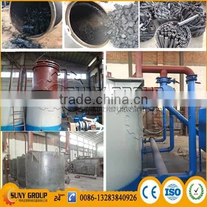 Low Electricity Consumption Wood Bbq Charcoal Making Machine thumbnail-1
