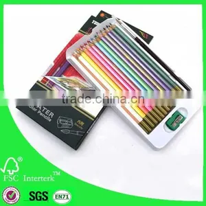Wholesale 24pcs Watercolor Pencils Set In Paper Box Professional thumbnail-1