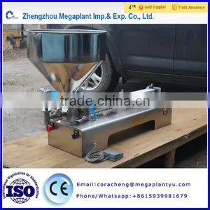Semi-automatic Single Dispenser Peanut Butter Filling Machine thumbnail-1