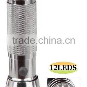 12 Led Aluminum Flashlight thumbnail-1