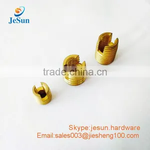 China Supplier Factory Brass Slotted Insert Nut Brass Insert Nuts thumbnail-4