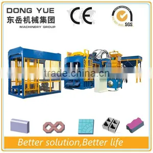 Dongyue Simens Motor Supply Mobile Hollow Block Brick Making Machine thumbnail-1