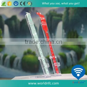 Disposable Ultralight C RFID Pvc Wrsitband/bracelet for Access Control thumbnail-2