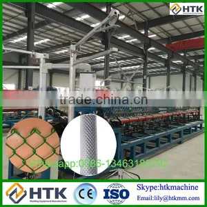 HTK GHJ-300 Automatic PLC Control Chain Link Fence Machine Factory thumbnail-1