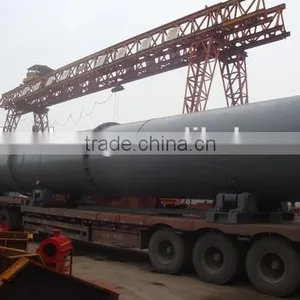China Leading 40x400 Inches Rotary Dryer /mining Ore Drying Machine to Dubai thumbnail-3