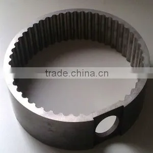 Tungsten Carbide Irregular Grooved Ring thumbnail-1