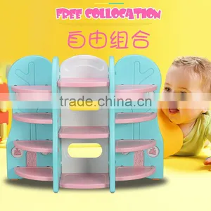 Children's Bookcase Furniture Bookcase With Study Table thumbnail-6