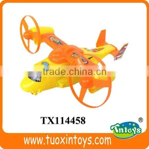 Custom Pull String Flying Helicopter Toy Doll thumbnail-1