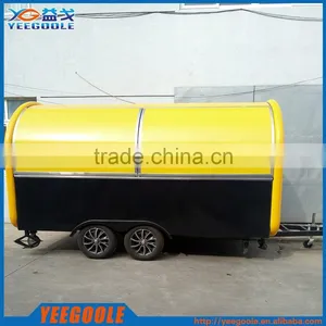 2017 New Style New Type Vending Car Food Trailer Crepe/BBQ Vending Trailer CE thumbnail-1