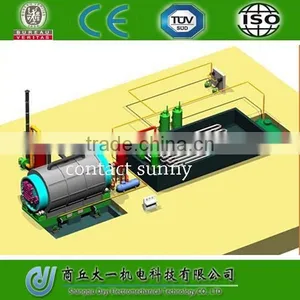 Scrap Plastic Refining Pyrolysis Plant To Fuel Oil From 5Ton to 40Ton thumbnail-2