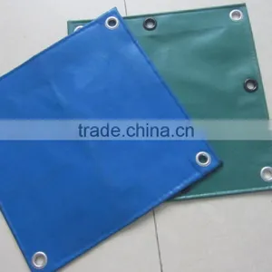 Cheap Price PVC Tarpaulin, Welcome Polyester Coated Tarp, Aluminum Eyelet Tarpaulin thumbnail-1