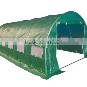 Polytunnel Galvanised Frame 6m x 3m Greenhouse Pollytunnel Poly Tunnel 6 Section thumbnail-1