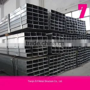 Tianjin High Quality Galvanized Seamless Rectangular Steel Pipe thumbnail-1